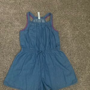 Blue romper